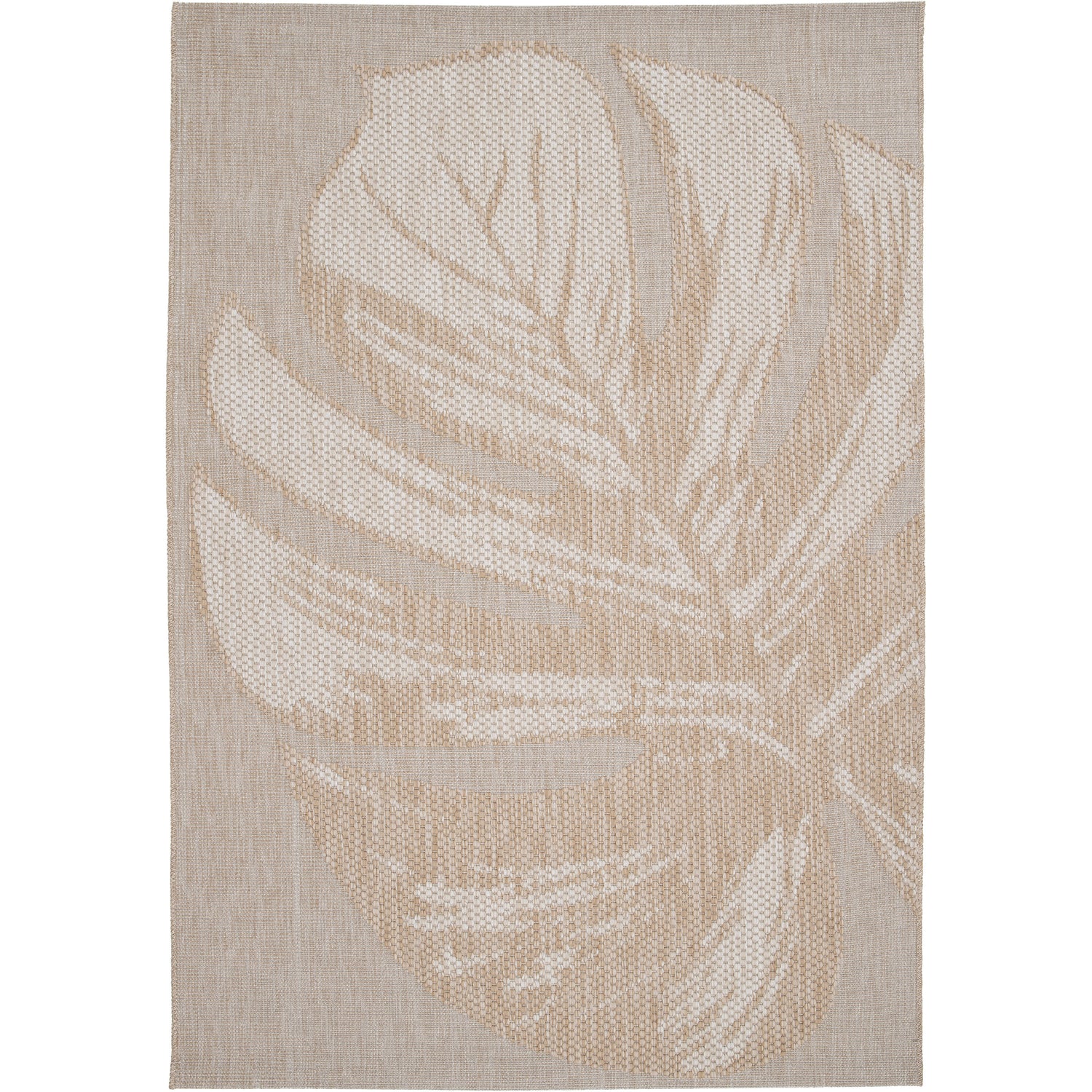 Naturalis buitenkleed - 160x230 cm - leaf taupe
