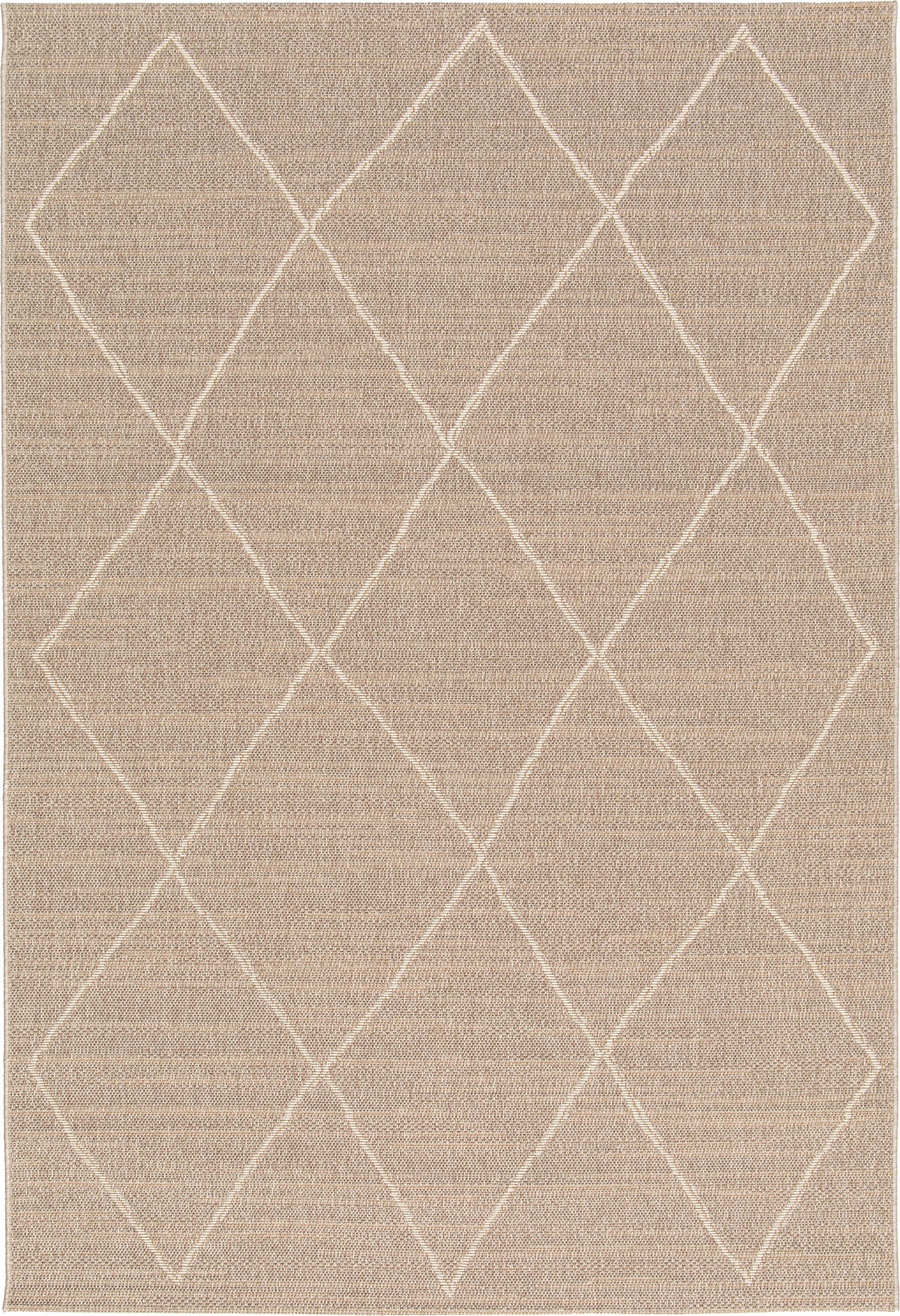 Diamonds buitenkleed - 200x290 cm - taupe