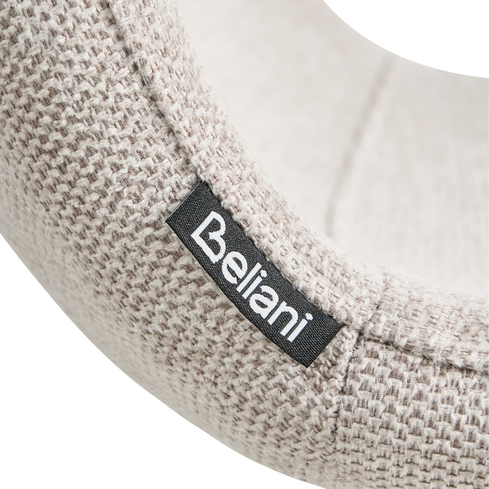 Beliani - CALDWELL - Eetkamerstoel set van 4 - Lichtbeige - Polyester