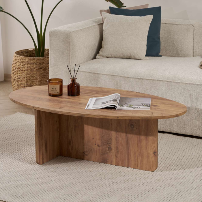 Calicosy - ANNA Tafel - B120 cm - Licht hout