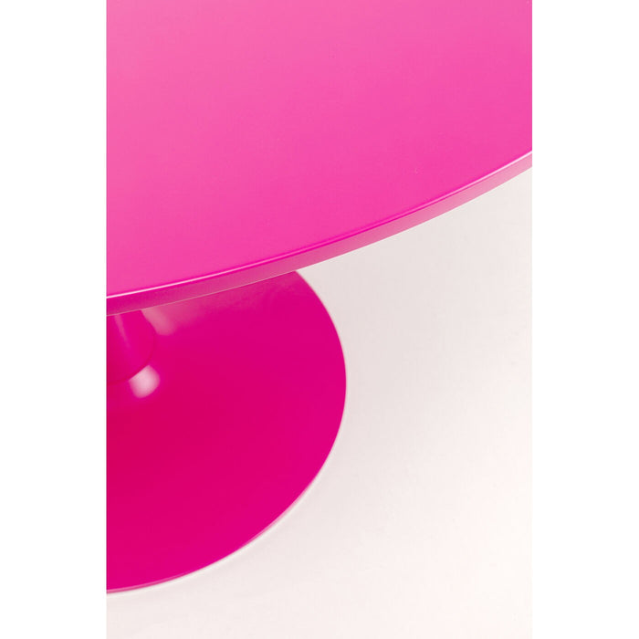 Eettafel Schickeria Ø110cm roze Kare Design