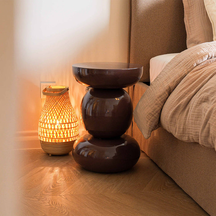 Kick bijzettafel Cato - Okergeel