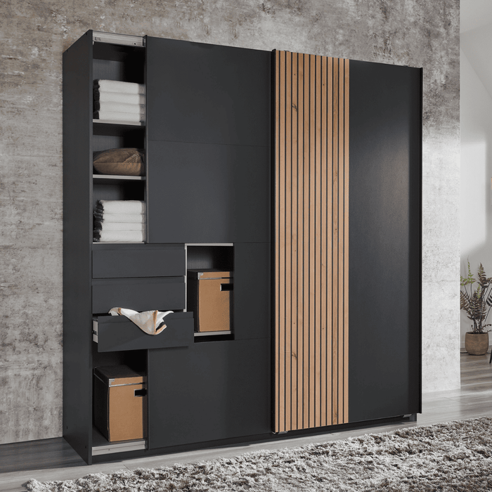 Calicosy - COBURG Kast 2 schuifdeuren - H198 cm