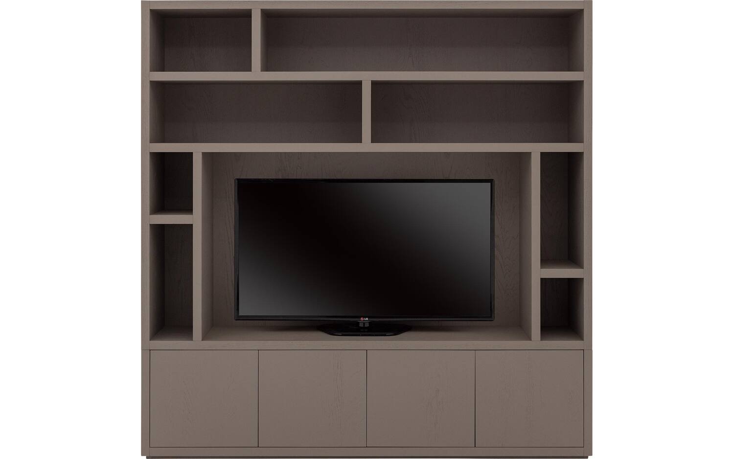 Goossens tv meubel Barcelona in eiken