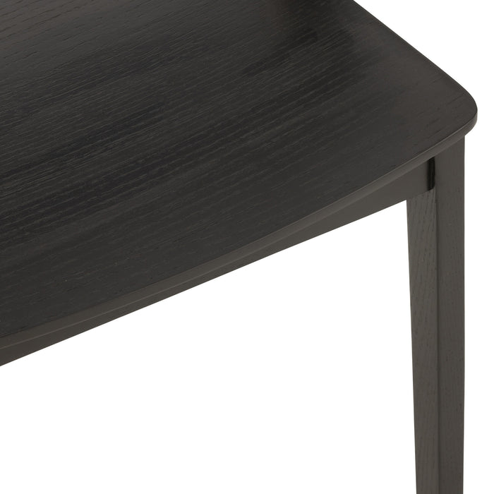 J-Line stoel Laga - eikhout|multiplex - zwart