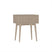 Nachtkastje Sem - Beige|Hout - Mango|Taupe - Hout