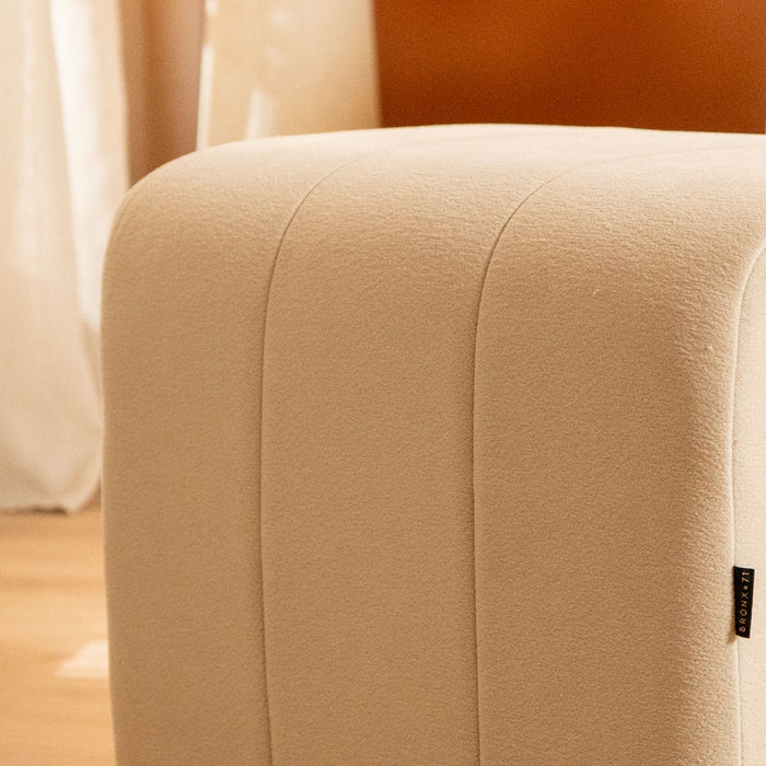 Bronx71 Modulaire hocker Seth chenille off white