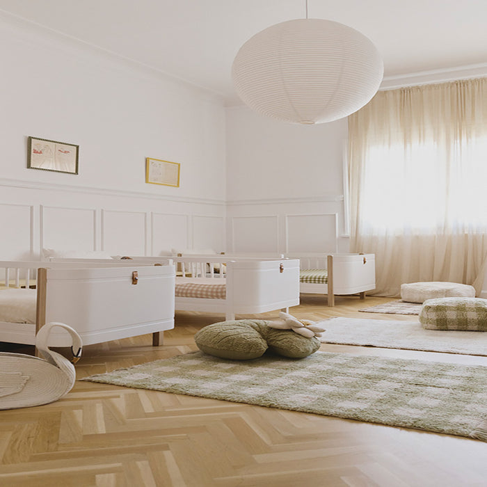 Lorena Canals Vichy Vloerkleed 90 x 120 cm - Matcha