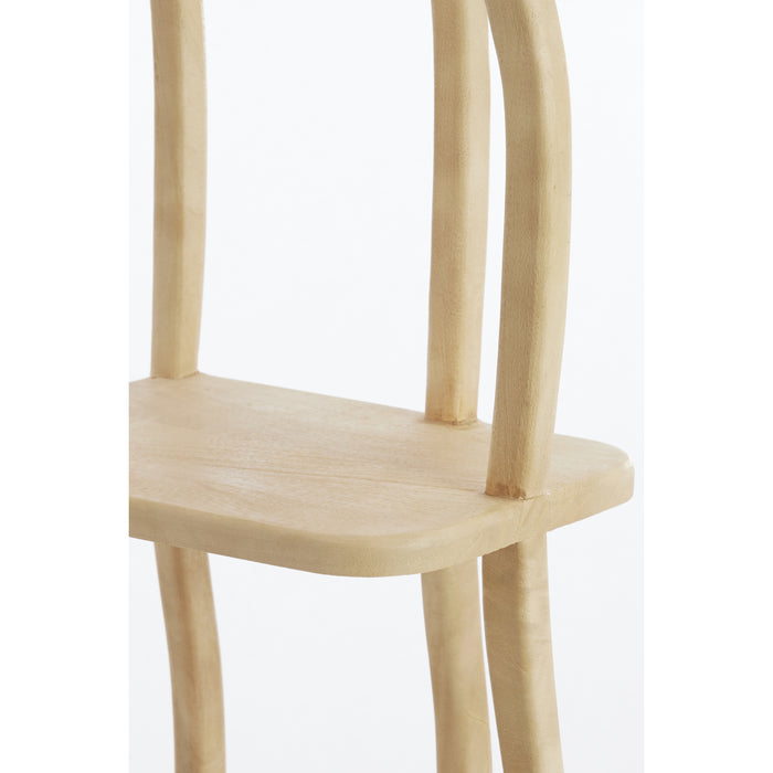 Light&living Kast open 53x40x175 cm LOWE hout mat naturel