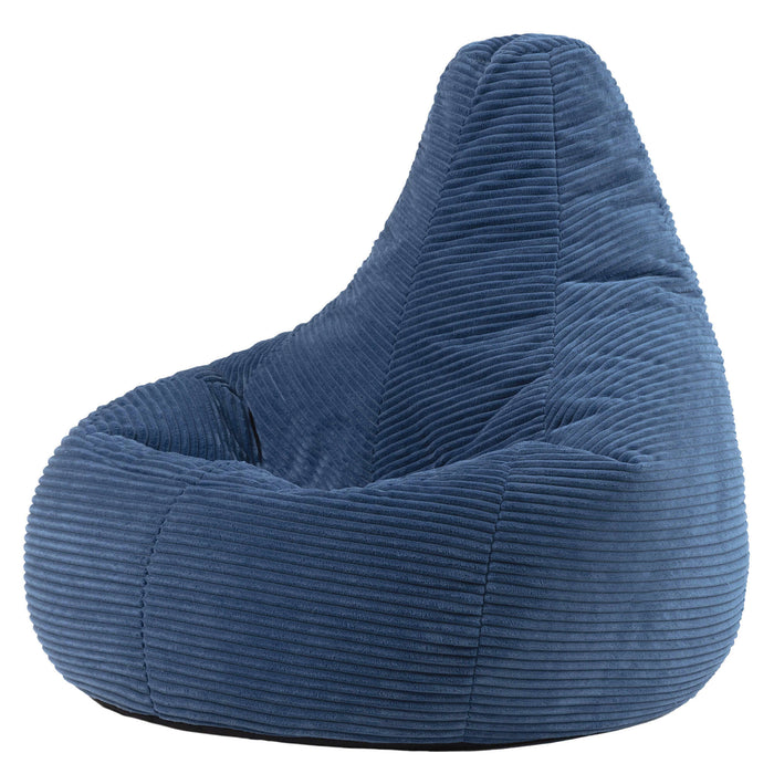 icon Dalton Zitzak - Ribfluweel - Denimblauw
