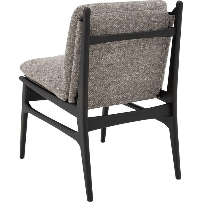 Goossens  Eetkamerstoel Alison -  Textiel zonder armleuning