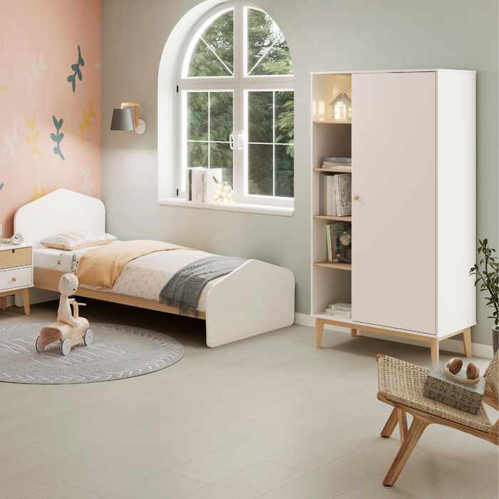 Calicosy - SIMON garderobe - B90 cm - Wit