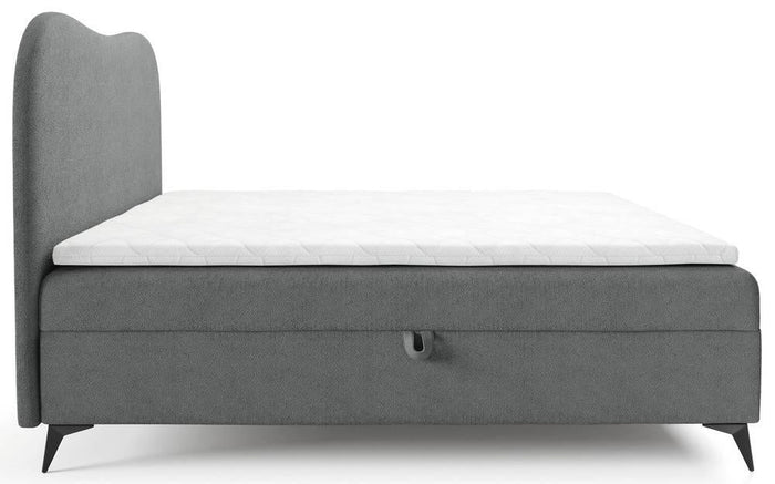 NADUVI Collection Boxspring Adler bouclé met opbergruimte 160 x 200 cm