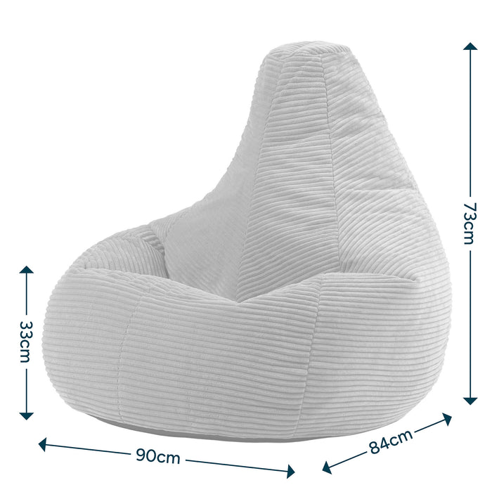 icon Dalton Zitzak - Ribfluweel - Blauwgroen