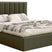 NADUVI Collection Bedframe Taavi chenille met verlichting 140 x 200 cm