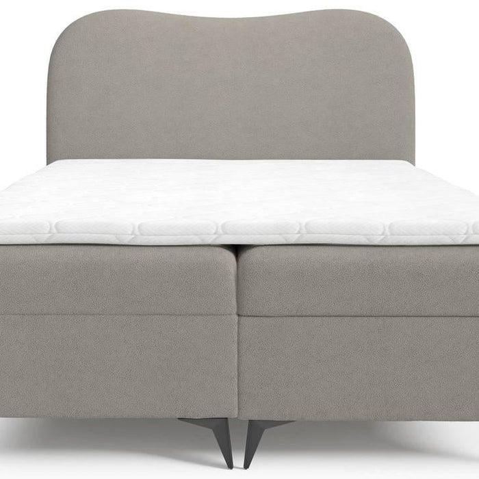 NADUVI Collection Boxspring Adler bouclé met opbergruimte 140 x 200 cm