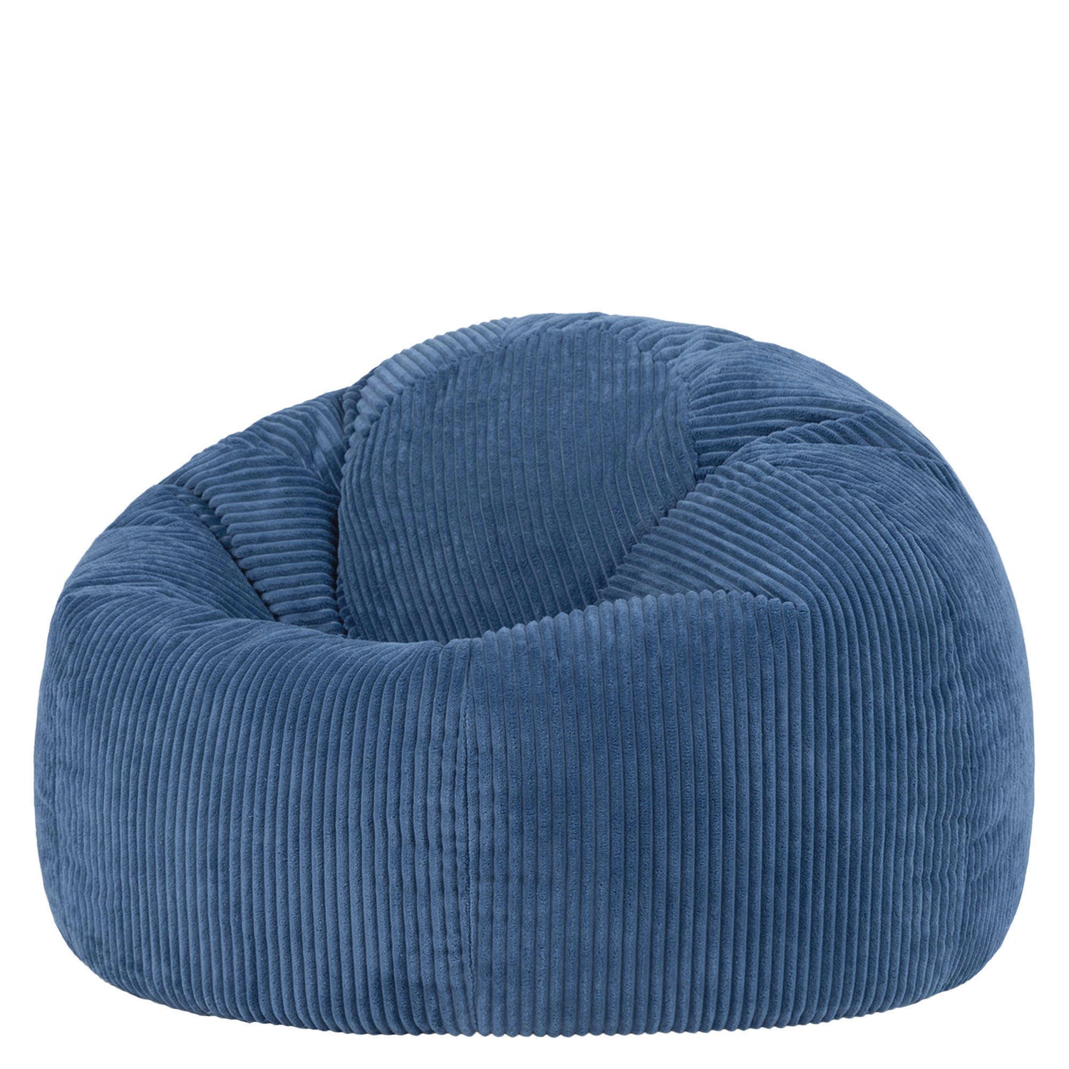 icon Kingston Zitzak - Ribfluweel - Denimblauw