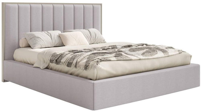 NADUVI Collection Bedframe Taavi chenille met opbergruimte 140 x 200