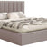 NADUVI Collection Bedframe Taavi chenille met verlichting 140 x 200 cm