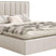 NADUVI Collection Bedframe Taavi chenille 140 x 200 cm