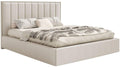 NADUVI Collection Bedframe Taavi chenille 140 x 200 cm