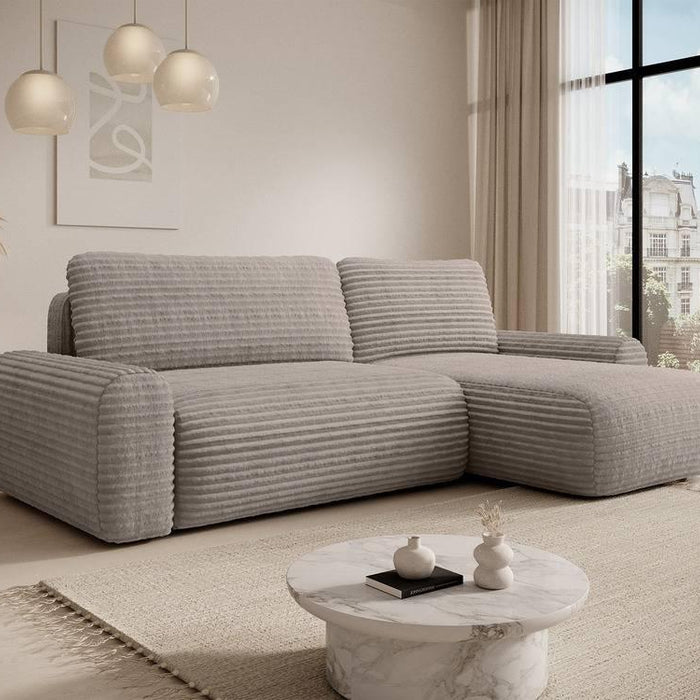 NADUVI Collection Hoekslaapbank Arles ribstof links|rechts