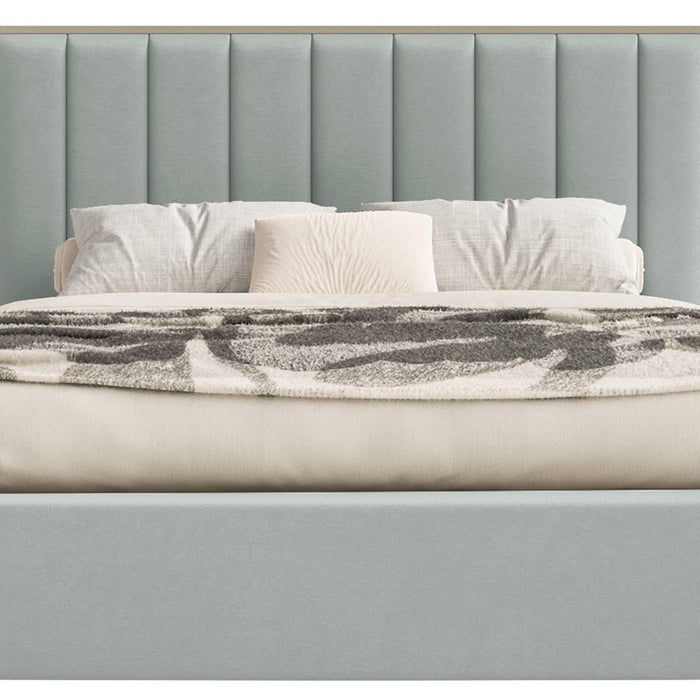 NADUVI Collection Bedframe Taavi fluweel met opbergruimte en