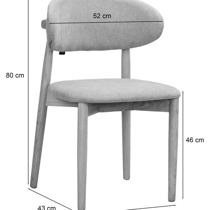 NADUVI Collection Eetkamerstoel Carsten