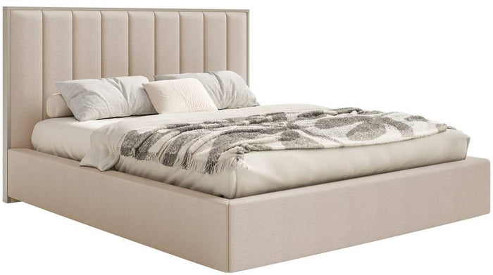 NADUVI Collection Bedframe Taavi chenille met opbergruimte 180 x 200