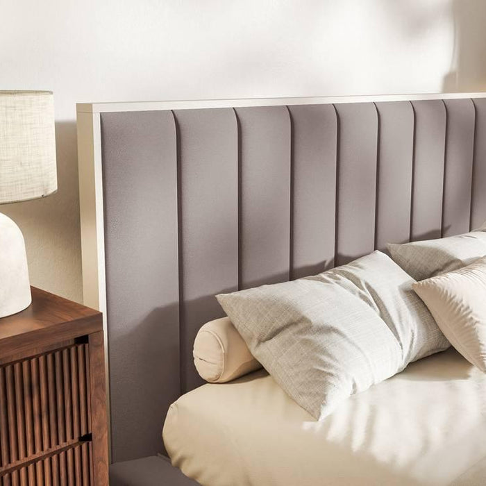 NADUVI Collection Bedframe Taavi fluweel met opbergruimte 180 x 200 cm