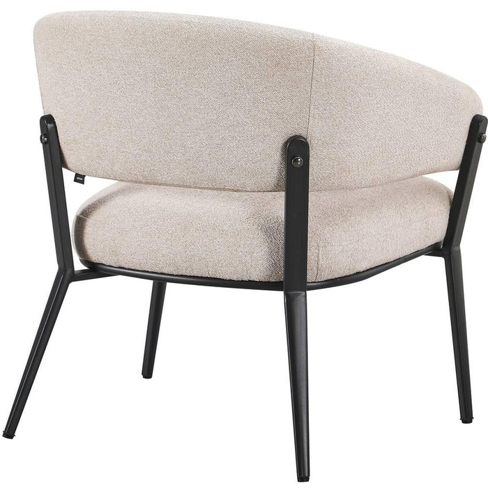 NADUVI Collection Fauteuil Savas bouclé