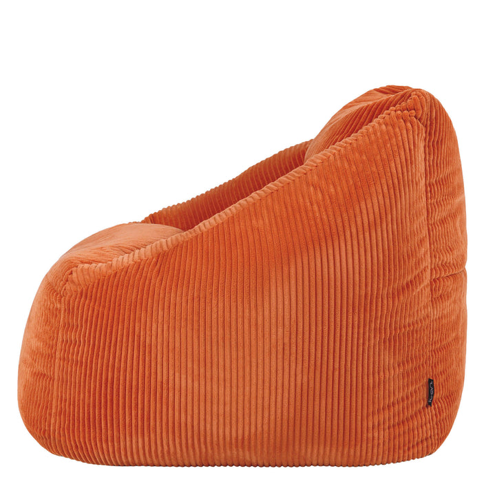 icon Natalia Zitzak Fauteuil - Ribfluweel - Terra-oranje