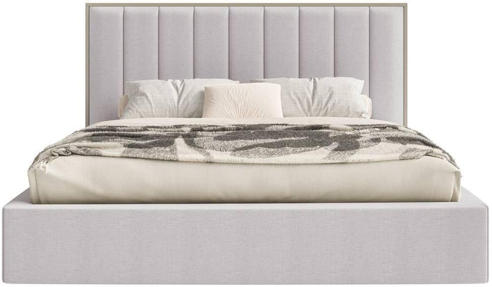 NADUVI Collection Bedframe Taavi chenille met opbergruimte 180 x 200