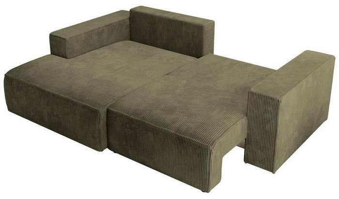 NADUVI Collection Hoekslaapbank Galine ribstof links