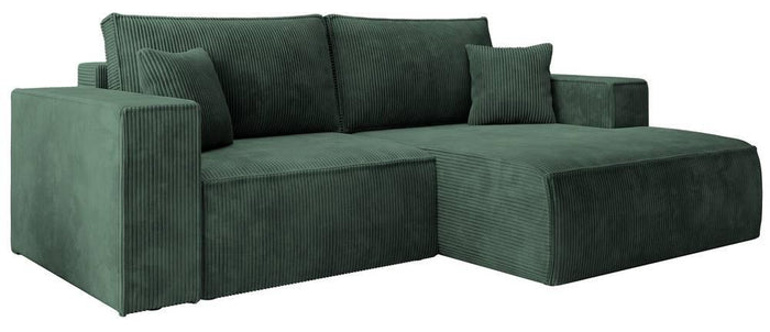 NADUVI Collection Hoekslaapbank Galine ribstof rechts