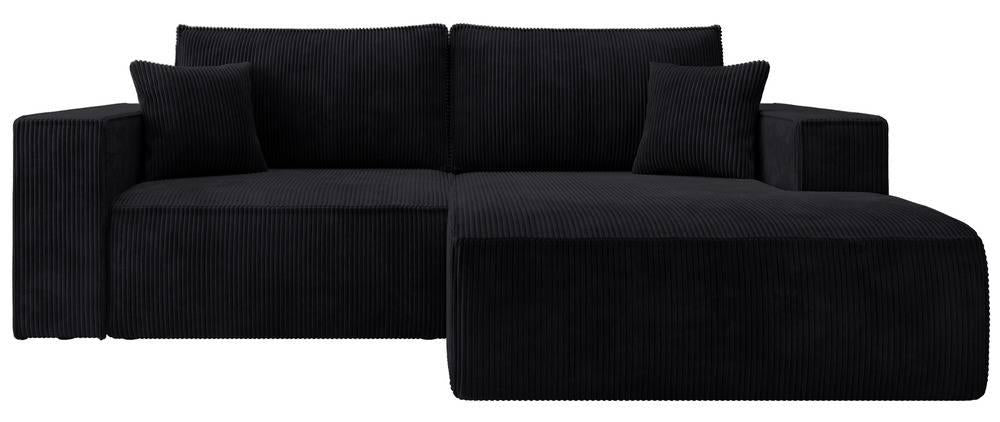 NADUVI Collection Hoekslaapbank Galine ribstof rechts