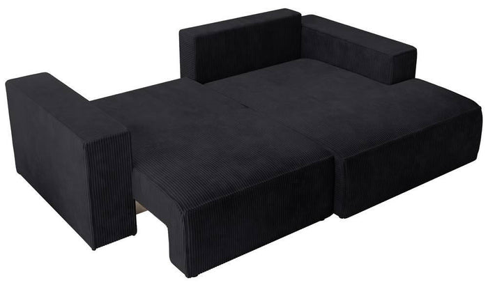 NADUVI Collection Hoekslaapbank Galine ribstof rechts