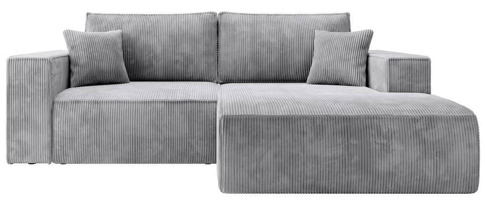 NADUVI Collection Hoekslaapbank Galine ribstof rechts