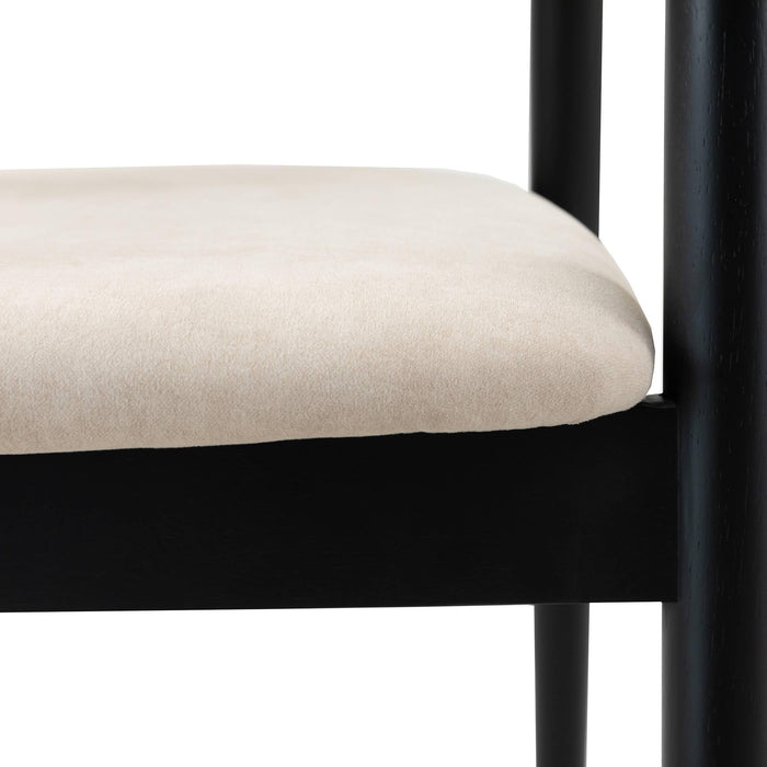 NADUVI Collection Eetkamerstoel Biscay velvet