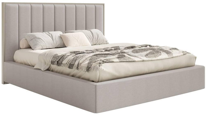 NADUVI Collection Bedframe Taavi chenille met opbergruimte 160 x 200