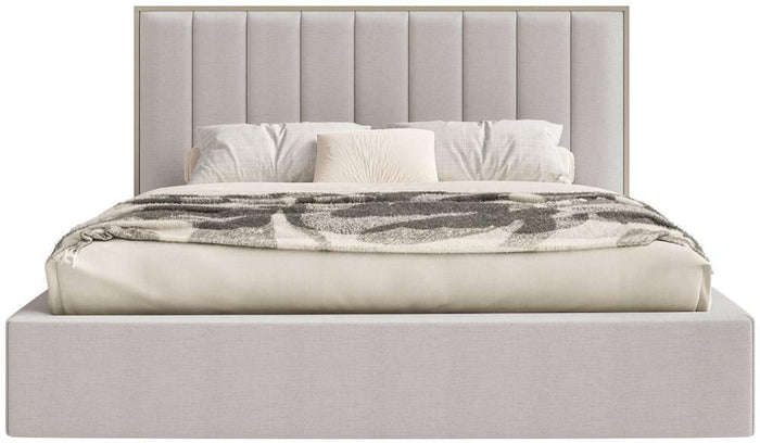 NADUVI Collection Bedframe Taavi chenille met opbergruimte 160 x 200