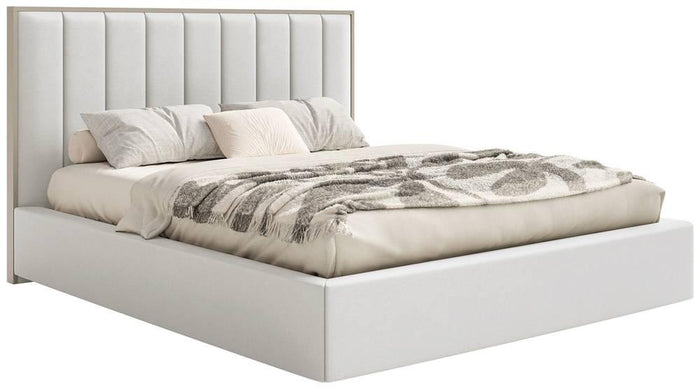 NADUVI Collection Bedframe Taavi fluweel met verlichting 140 x 200 cm