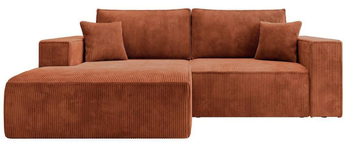 NADUVI Collection Hoekslaapbank Galine ribstof links