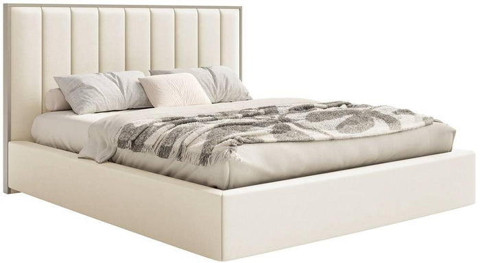 NADUVI Collection Bedframe Taavi fluweel met verlichting 140 x 200 cm