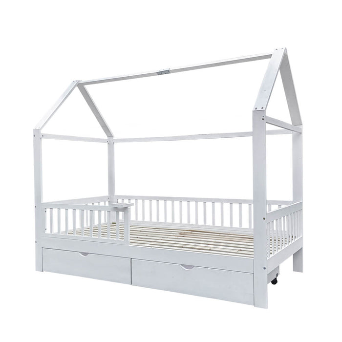 Home Deluxe kinderbed Wit Met lades