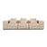 HOME DELUXE Modulaire 3-zitsbank - webstof - Beige