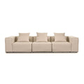 HOME DELUXE Modulaire 3-zitsbank - webstof - Beige