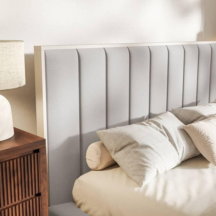 NADUVI Collection Bedframe Taavi fluweel met opbergruimte en