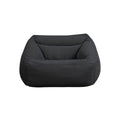 HOME DELUXE Zitzak Fauteuil - Ribfluweel - Antraciet