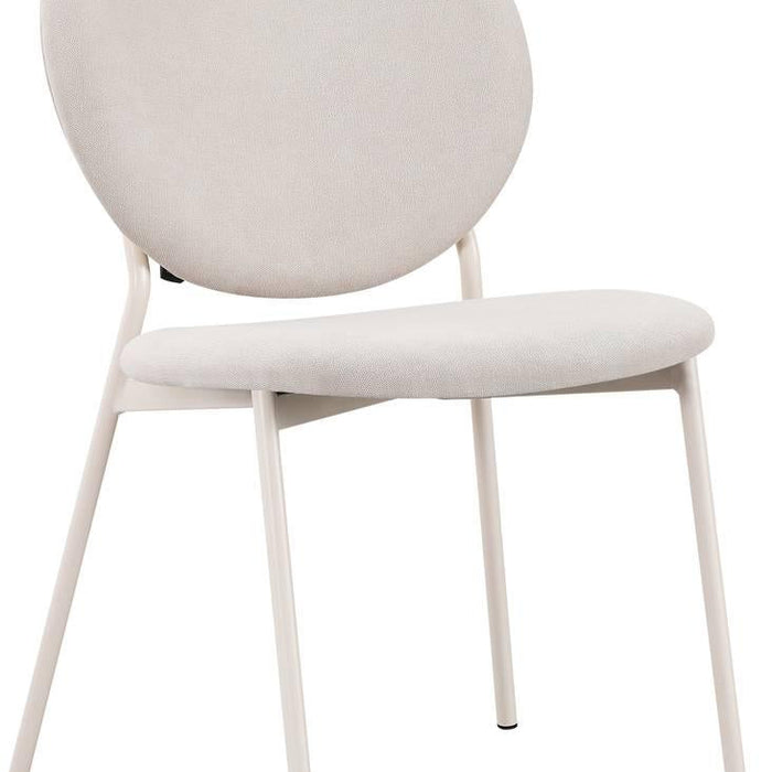 NADUVI Collection Eetkamerstoel Barto chenille